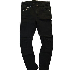 Retro Vintage G-Star Raw ARC 3D Tapered Cropped Turner Black Denim